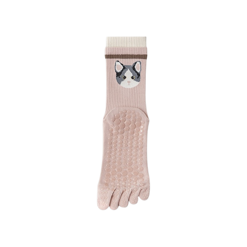 Five-Toe Yoga Socks