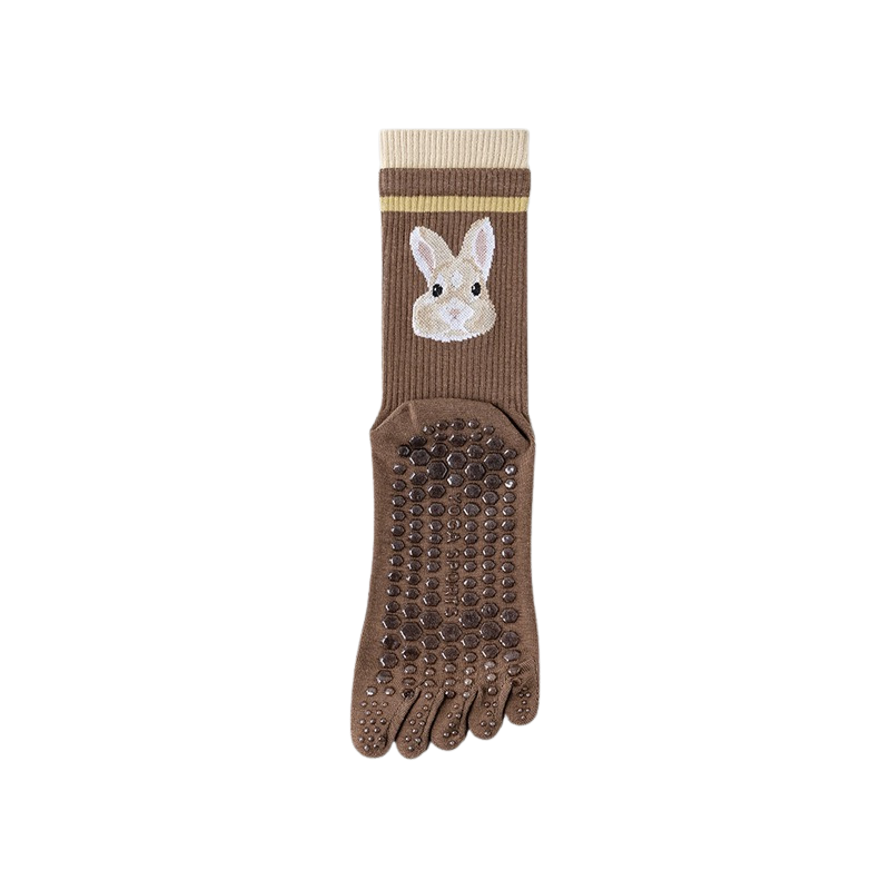 Five-Toe Yoga Socks