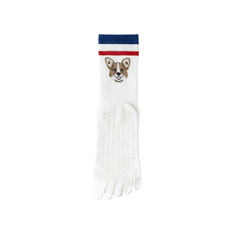 Five-Toe Yoga Socks