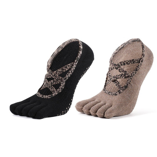Five-Toe Anti-Slip Yoga Socks YOGRIP