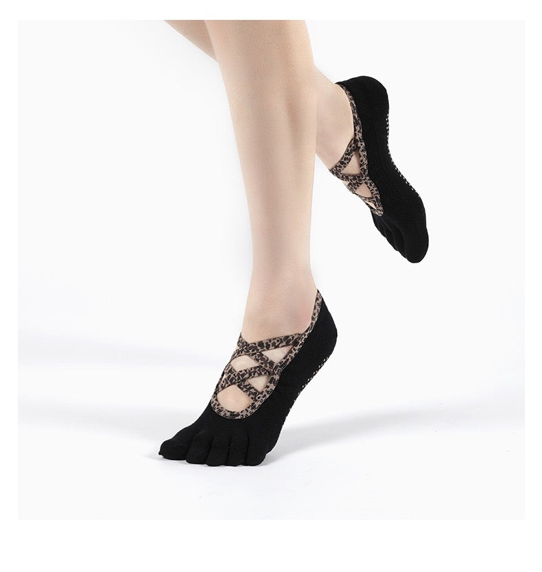 Five-Toe Anti-Slip Yoga Socks YOGRIP