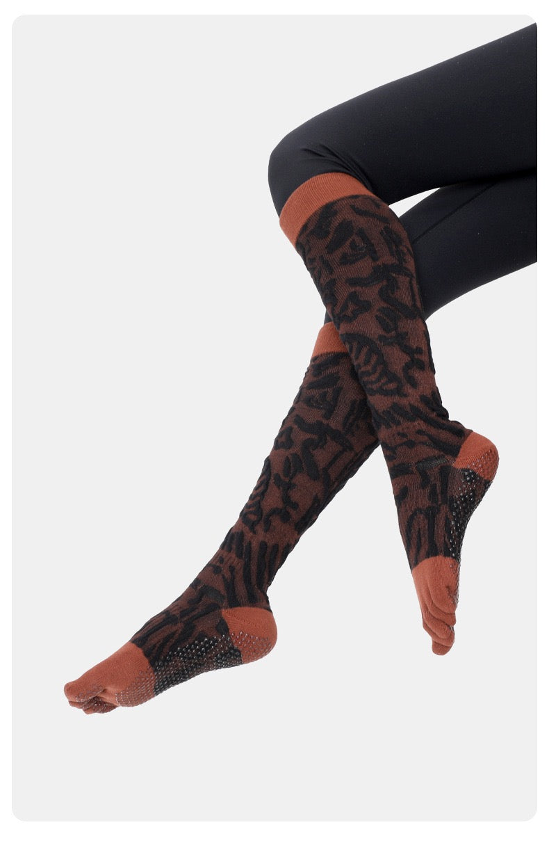 Five-Toe Anti-Slip Yoga Socks YOGRIP