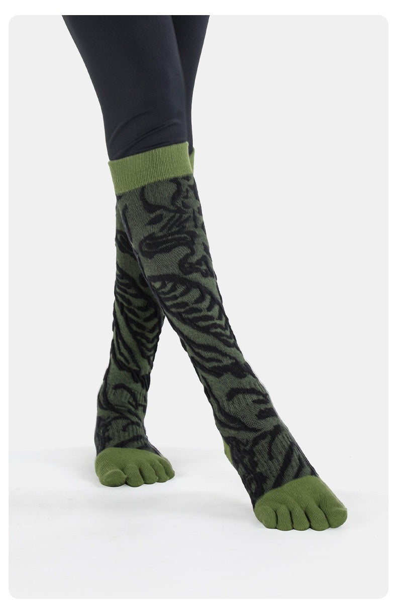 Five-Toe Anti-Slip Yoga Socks YOGRIP