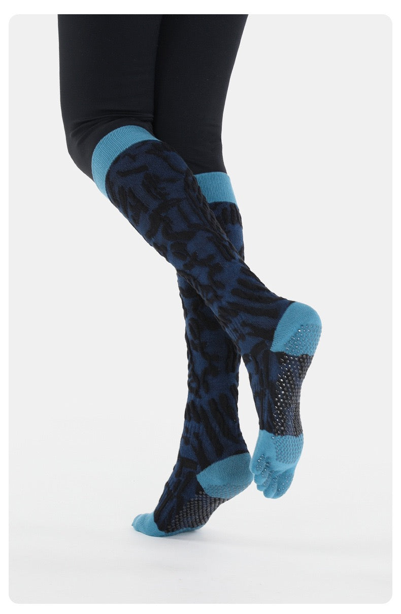 Five-Toe Anti-Slip Yoga Socks YOGRIP