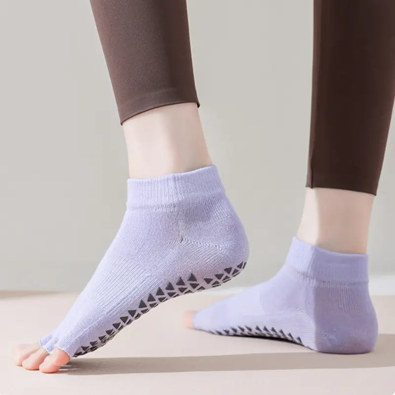 Open-Toe Five-Toe Anti-Slip Yoga Socks YOGRIP